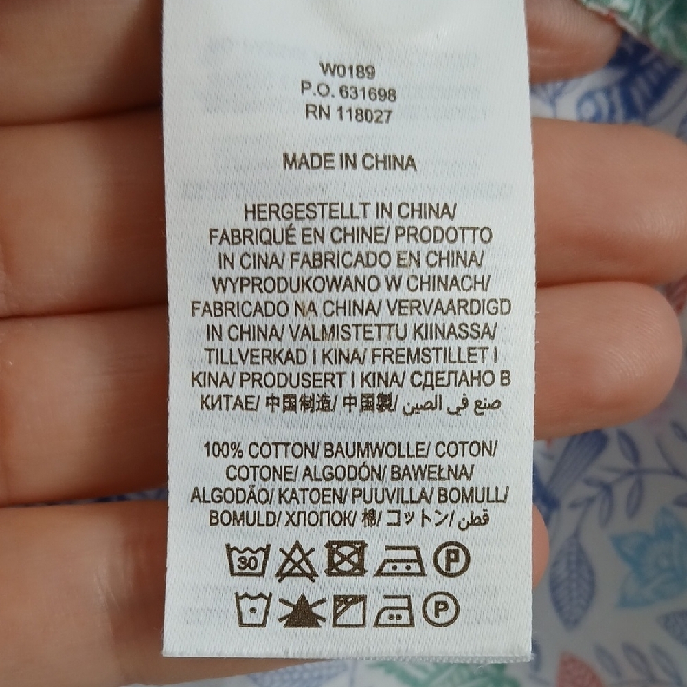 Boden Multicolor Patterned Women's Button-Down Sh… - image 4